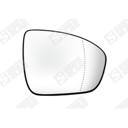 Verre de Rétroviseur Droit Pour Renault Captur II Mitsubishi ASX 963650126R