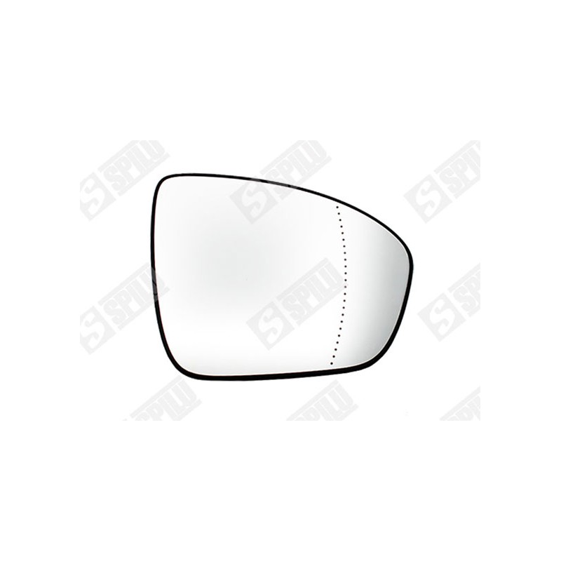 Verre de Rétroviseur Droit Pour Renault Captur II Mitsubishi ASX 963650126R