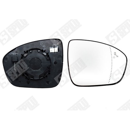 Verre de Rétroviseur Droit Pour Renault Captur II Mitsubishi ASX 963652775R