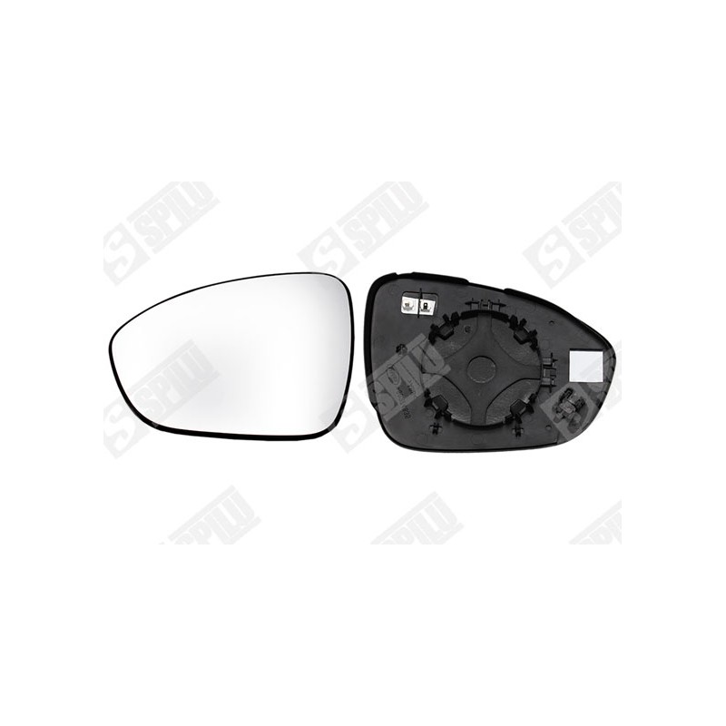 Verre de Rétroviseur Gauche Pour Dacia Jogger Logan III Sandero 963666355R