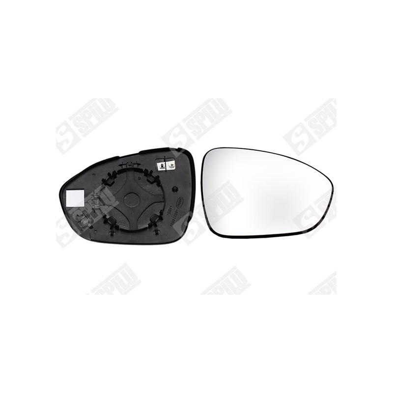 Verre de Rétroviseur Droit Pour Dacia Jogger Logan III Sandero 963652664R