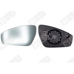Verre de Rétroviseur Gauche Pour VW Audi Skoda Enyaq IV Coupé SUV 11B857521