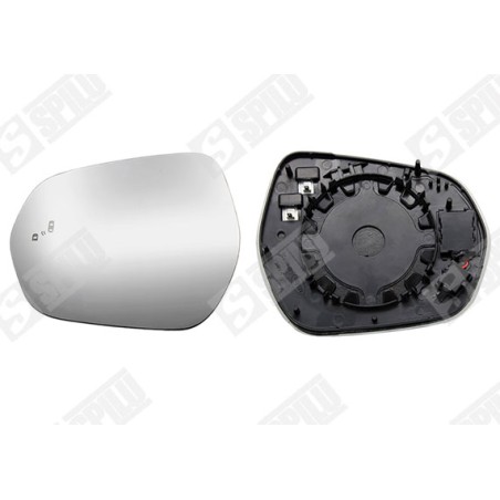 Verre de Rétroviseur Gauche Pour Ford Puma 2529893