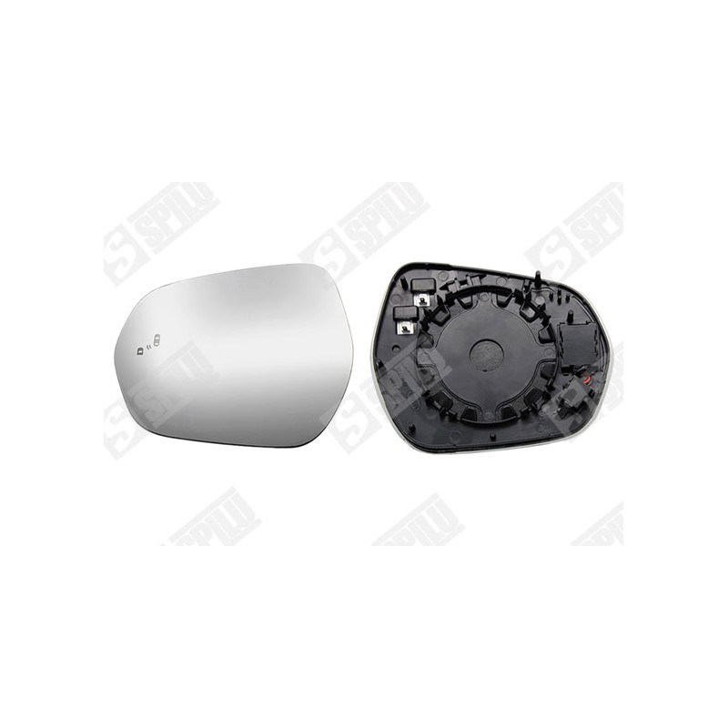 Verre de Rétroviseur Gauche Pour Ford Puma 2529893