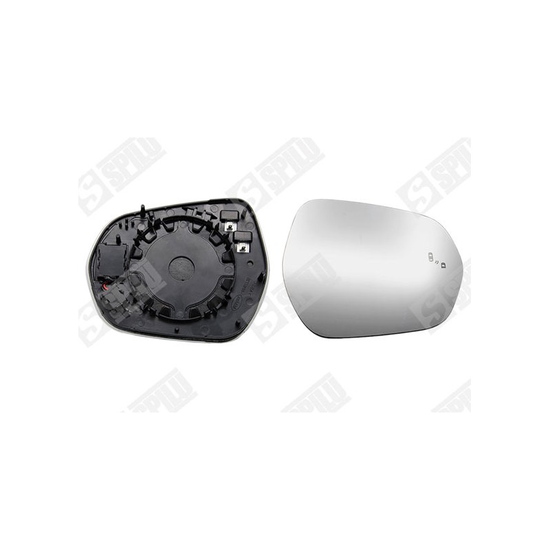 Verre de Rétroviseur Droit Pour Ford Puma 2529887