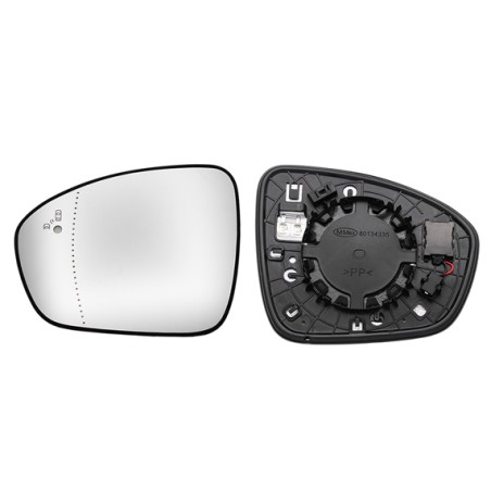 Verre de Rétroviseur Gauche Pour Renault Arkana I 963666702R