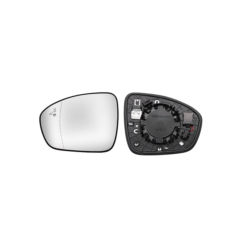 Verre de Rétroviseur Gauche Pour Renault Arkana I 963666702R