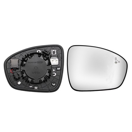 Verre de Rétroviseur Droit Pour Renault Arkana I 963650020R