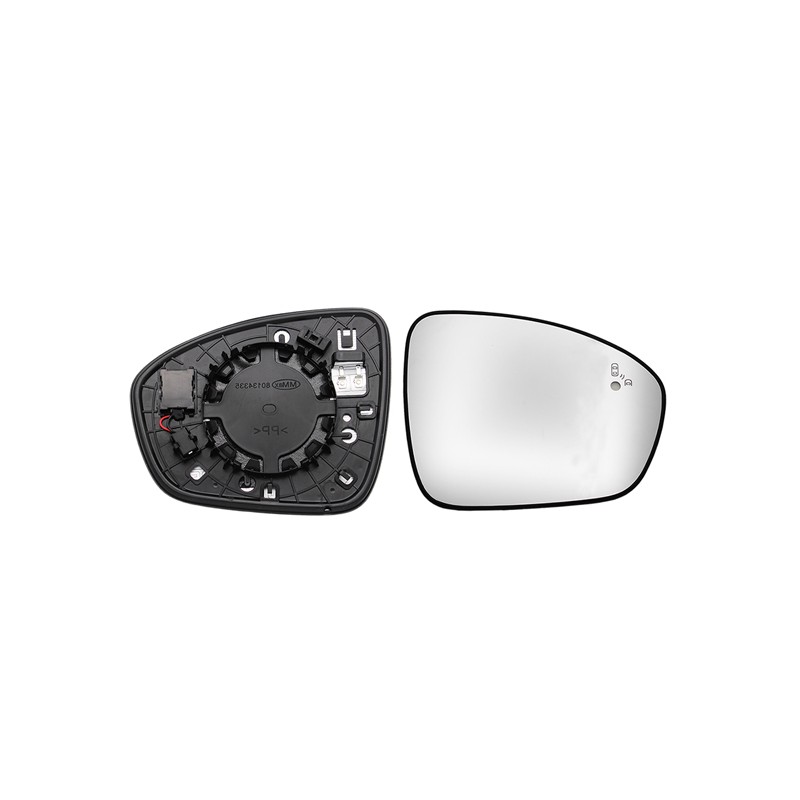 Verre de Rétroviseur Droit Pour Renault Arkana I 963650020R