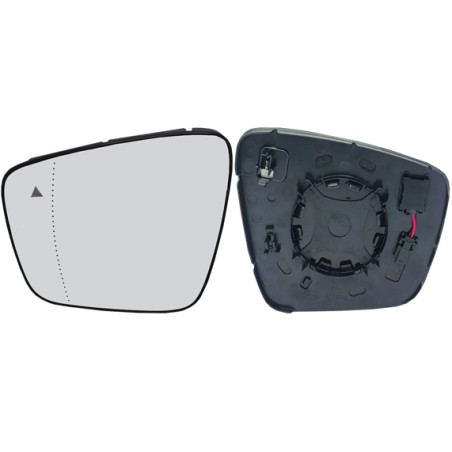 Verre de Rétroviseur Gauche Pour Renault Nissan MERCEDES 963653218R 96365-00Q1M