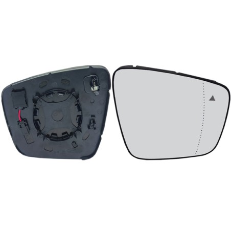Verre de Rétroviseur Droit Pour Renault Nissan MERCEDES 963664019R 96366-00Q2A