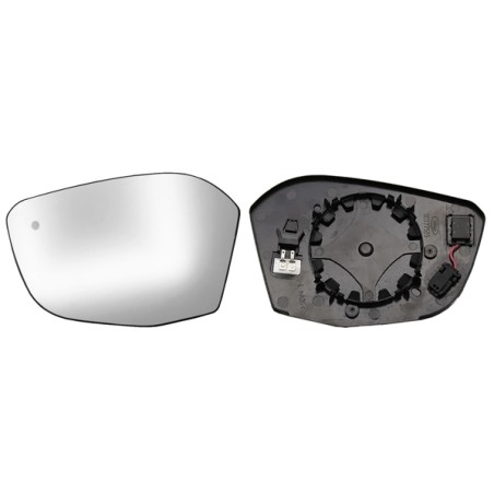Verre de Rétroviseur Gauche Pour Peugeot Opel Citroën C4 III X DS 9842837480