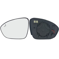 Verre de Rétroviseur Gauche Pour Dacia Jogger Logan III Sandero