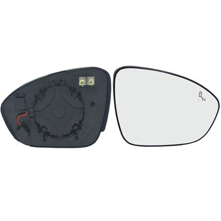 Verre de Rétroviseur Droit Pour Dacia Jogger Logan III Sandero