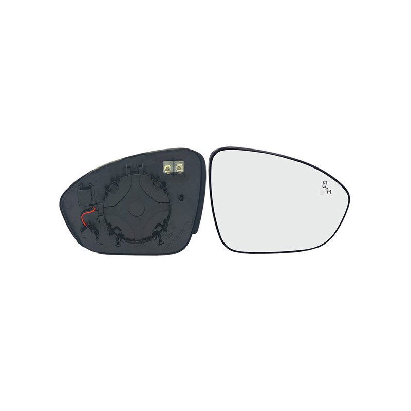 Verre de Rétroviseur Droit Pour Dacia Jogger Logan III Sandero