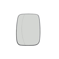 Verre de Rétroviseur Gauche Pour Renault Trafic III Autobus/Autocar Camionnette