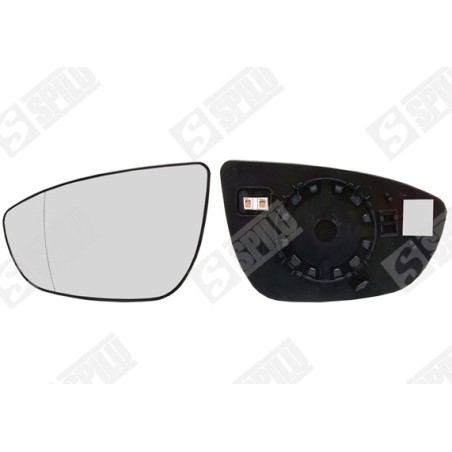 Verre de Rétroviseur Gauche Pour Hyundai Bayon i20 87611 Q0100