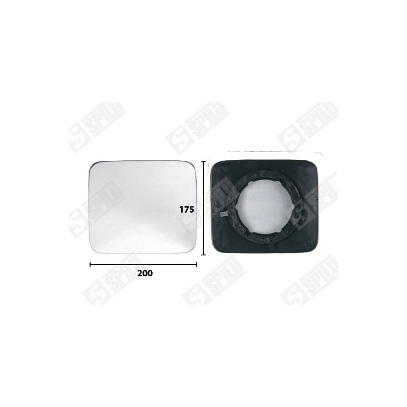 Verre de Rétroviseur Pour IVECO EUROCARGO I-III EUROSTAR EUROTECH MH 42548403