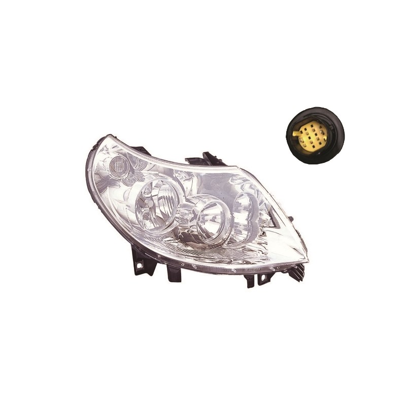 Phare Avant Droit Pour Fiat Ducato Autobus/Autocar Camionnette 1340663080