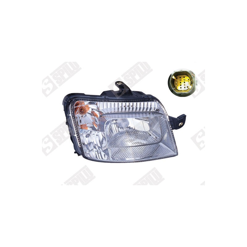 Phare Avant Droit Pour Fiat Panda Camionnette - 3/5 Portes 0051717075 0051794153