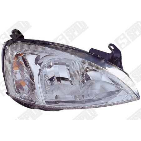 Phare Avant Droit Pour Opel Combo Camionnette/Monospace Tour Corsa C 1216097