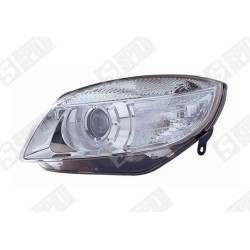 Phare Avant Gauche Pour Skoda Fabia II Combi Roomster Praktik 5J1941016A