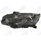 Phare Avant Gauche Pour Honda Civic X 3/5 Portes A Trois Volumes 33150-TET-H11