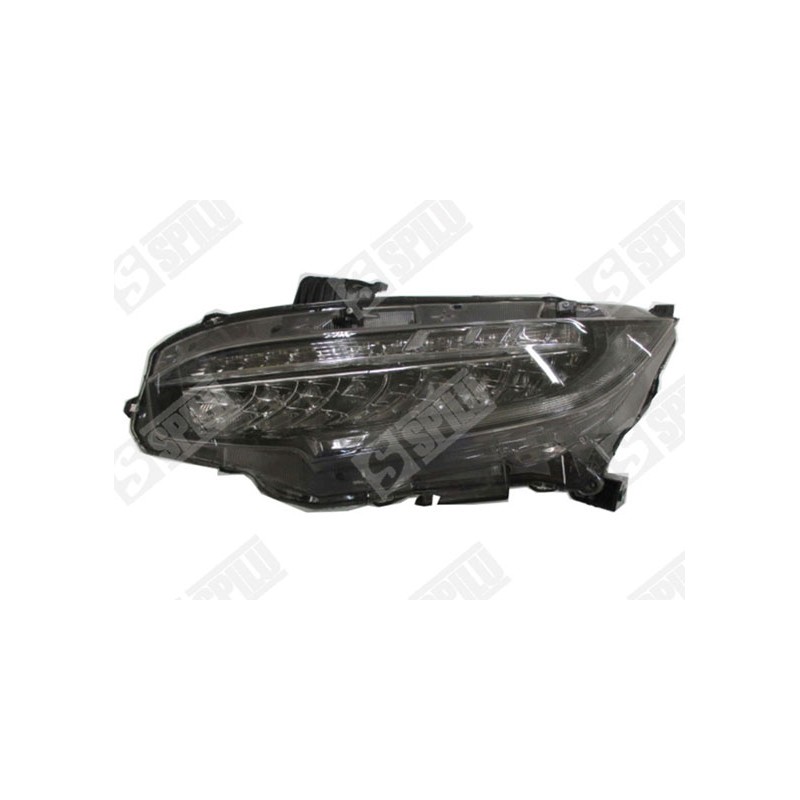Phare Avant Gauche Pour Honda Civic X 3/5 Portes A Trois Volumes 33150-TET-H11