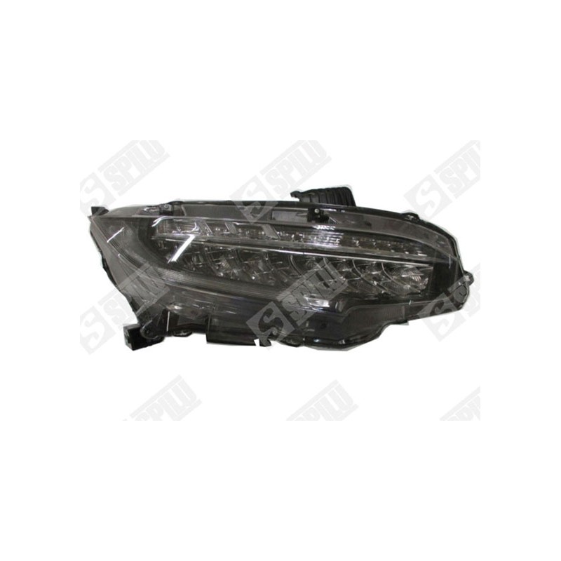 Phare Avant Droit Pour Honda Civic X 3/5 Portes A Trois Volumes 33100-TET-H11