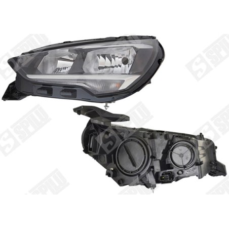 Phare Avant Gauche Pour Opel Corsa F Camionnette - 3/5 Portes 9829465580