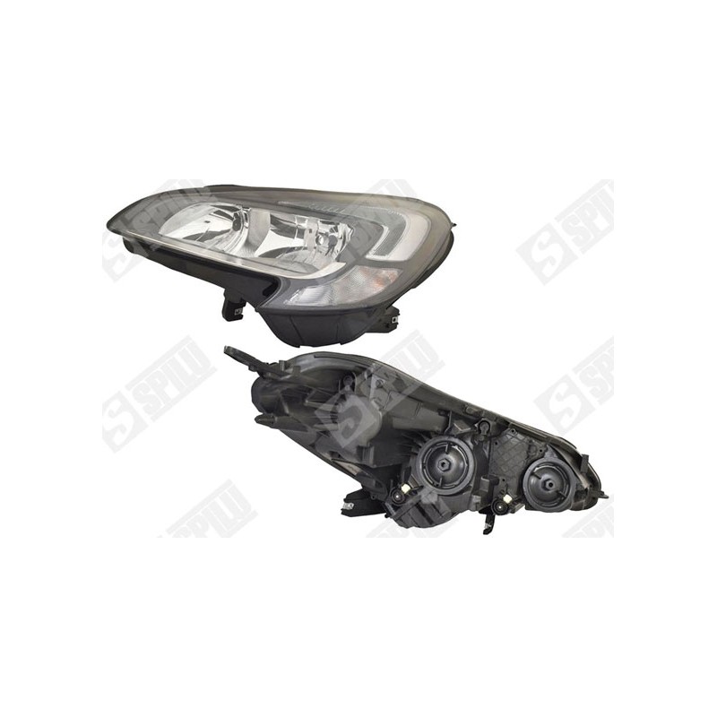 Phare Avant Gauche Pour Opel Corsa E Camionnette - 3/5 Portes 1216873 39108226