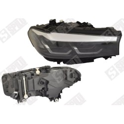 Phare Avant Droit Pour BMW 5 Touring Van 63119479258