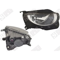 Phare Avant Droit Pour Fiat 500E Décapotable 52140030
