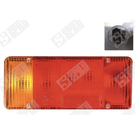 Feu Arrière Gauche Pour Iveco Daily II Autobus/Autocar Camionnette 500356783