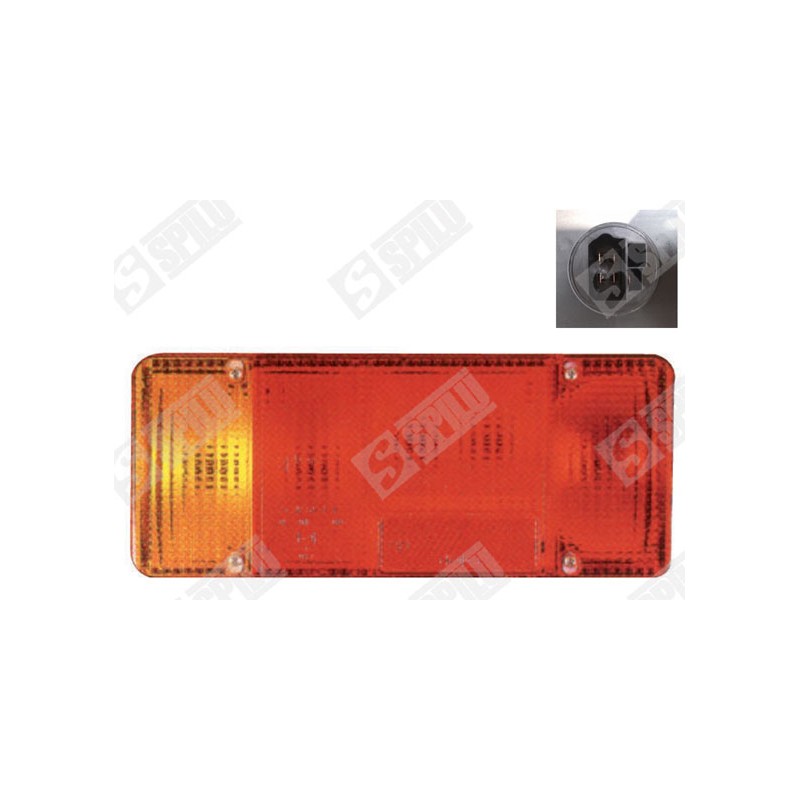 Feu Arrière Gauche Pour Iveco Daily II Autobus/Autocar Camionnette 500356783