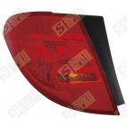 Feu Arrière Droit Pour Opel Meriva B Monospace 1222238 13307494