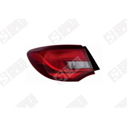 Feu Arrière Droit Pour Opel Astra J A Trois Volumes 1222340