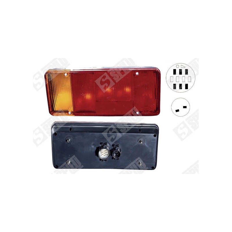 Feu Arrière Gauche Pour IVECO EUROCARGO I-III 500382616