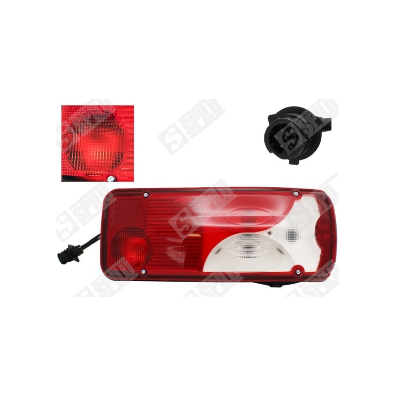 Feu Arrière Droit Pour SCANIA G II L P R S 2129989