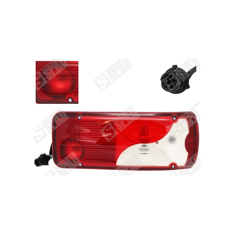 Feu Arrière Droit Pour SCANIA G II L P R S 2129988