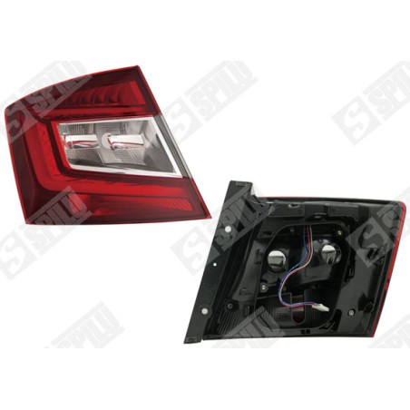 Feu Arrière Droit Pour Skoda Fabia III 6V6945712