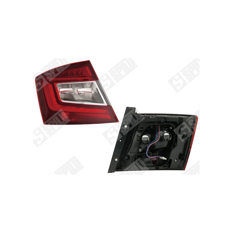 Feu Arrière Droit Pour Skoda Fabia III 6V6945712