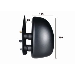 Rétroviseur Gauche Pour Peugeot Fiat Citroën 8153JS 1325627080 8149H8