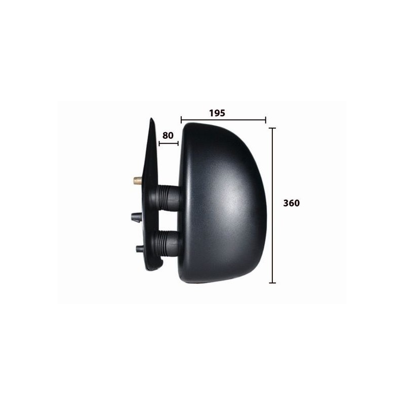 Rétroviseur Gauche Pour Peugeot Fiat Citroën 8153JS 1325627080 8149H8