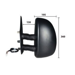 Rétroviseur Gauche Pour Peugeot Fiat Citroën 8149J6 1325629080 8149J7