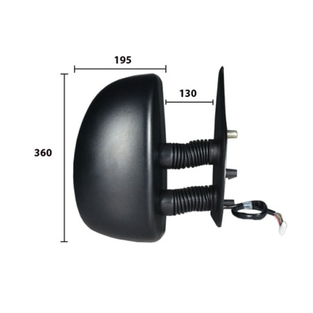 Rétroviseur Droit Pour Peugeot Fiat Citroën 8149J4 1325628080 8149J5