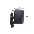 Rétroviseur Gauche Pour Peugeot Fiat Citroën 8148P8 0007684289 ZF07684289
