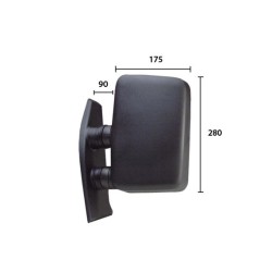 Rétroviseur Gauche Pour Peugeot Fiat Citroën 8148P8 0007684289 ZF07684289
