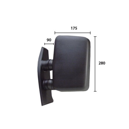Rétroviseur Gauche Pour Peugeot Fiat Citroën 8148P8 0007684289 ZF07684289