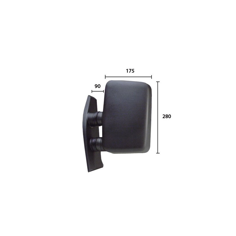 Rétroviseur Gauche Pour Peugeot Fiat Citroën 8148P8 0007684289 ZF07684289